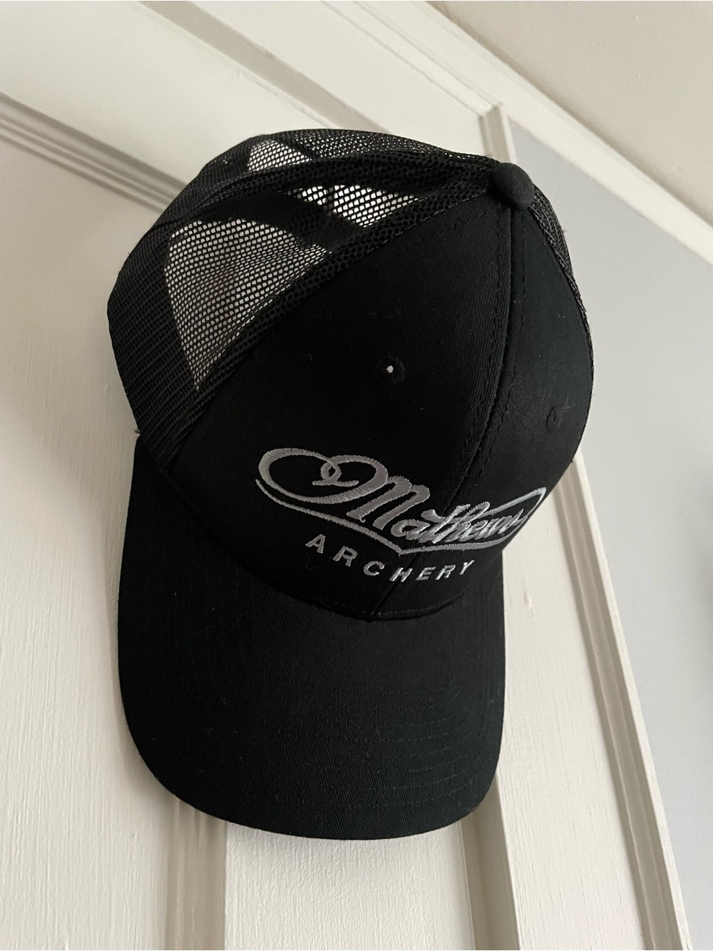 Matthews Archery Black Mesh Trucker Hat